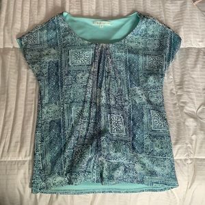 A Turquoise short sleeve from Cleo!